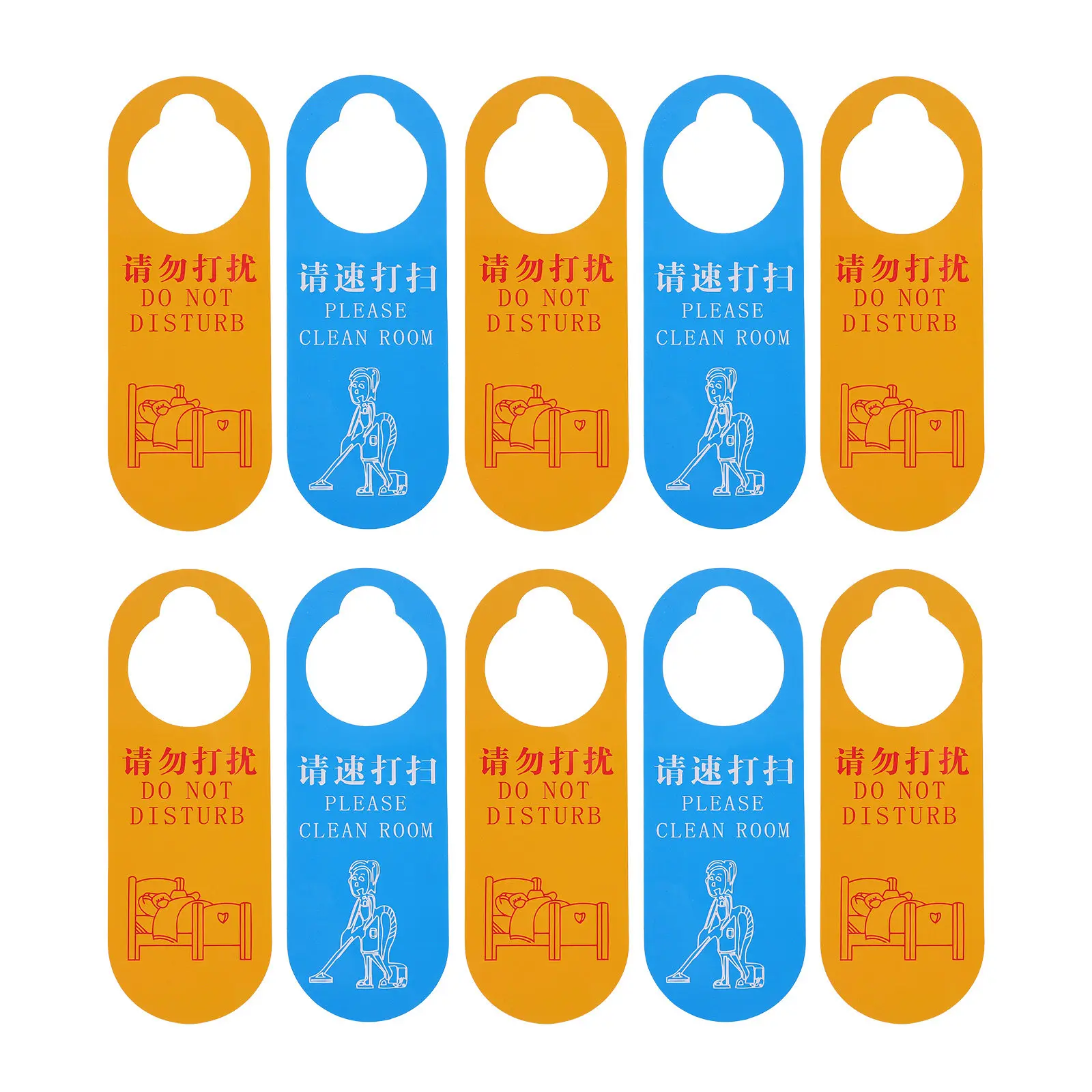 Набор из 10 табличек-вывесок для дверей отелей: высококачественные, с четкой надписью, привлекательный дизайн для персонала отеля
Набор из 10 табличек-вывесок для дверей отелей: высококачественные, с четкой надписью, привлекательный дизайн для персонала отеля