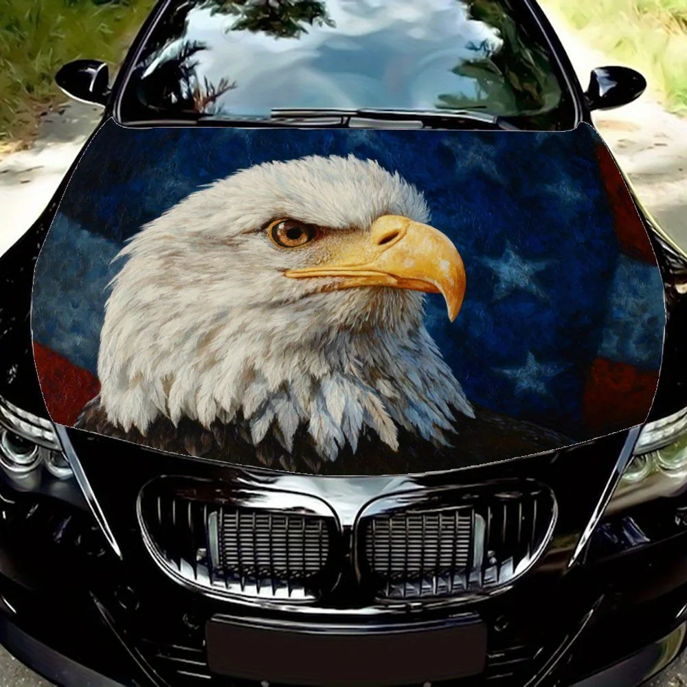 Eagle and American Flag Car Vinyl Wraps - Suitable For Most Engine Hood,Bubble-free Design,Waterproof,Cleanable And Convenient D
Eagle and American Flag Car Vinyl Wraps - Suitable For Most Engine Hood,Bubble-free Design,Waterproof,Cleanable And Convenient D