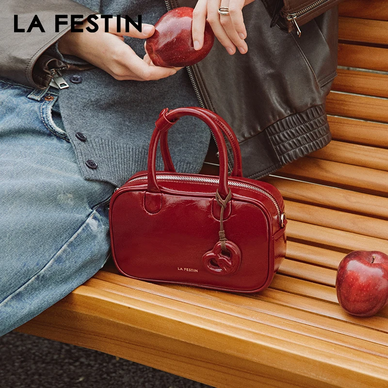 LA FESTIN Original Brand Handbags Women New Fashion Shoulder Bag Designer Luxury Boston Bag Lady Cross Body Bag
LA FESTIN Original Brand Handbags Women New Fashion Shoulder Bag Designer Luxury Boston Bag Lady Cross Body Bag