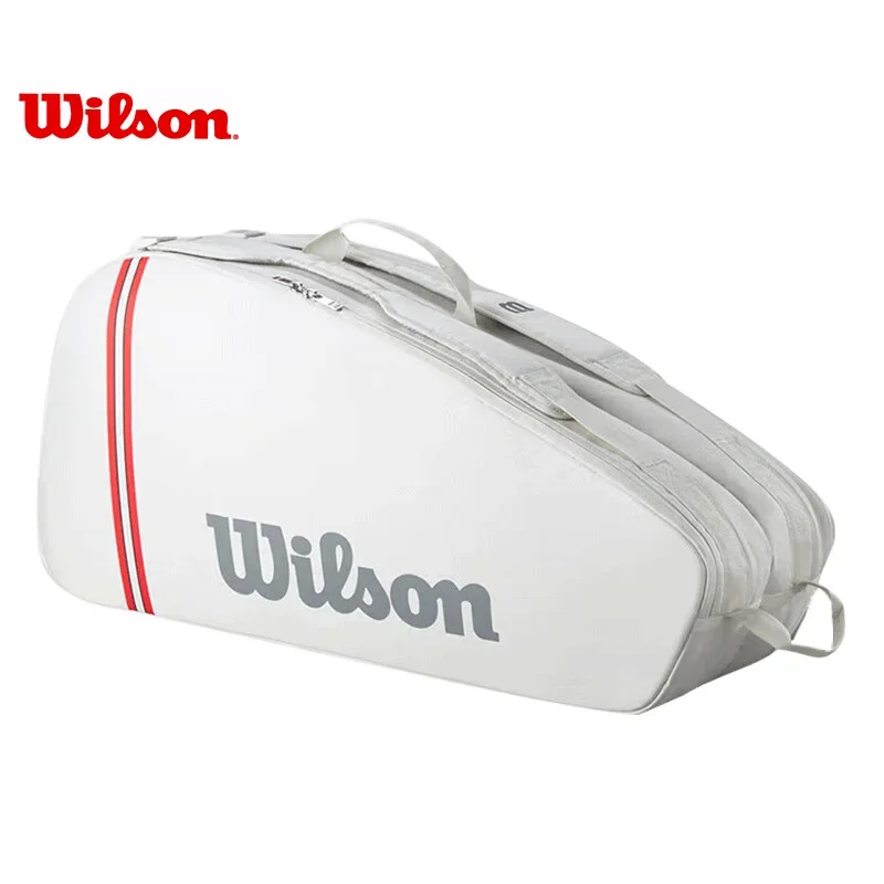 Wilson 2025 Classic Black and White Bag Tennis Bag 12PK Large Capacity Multifunctional Backpack White Tennis Racket Bag
Wilson 2025 Classic Black and White Bag Tennis Bag 12PK Large Capacity Multifunctional Backpack White Tennis Racket Bag