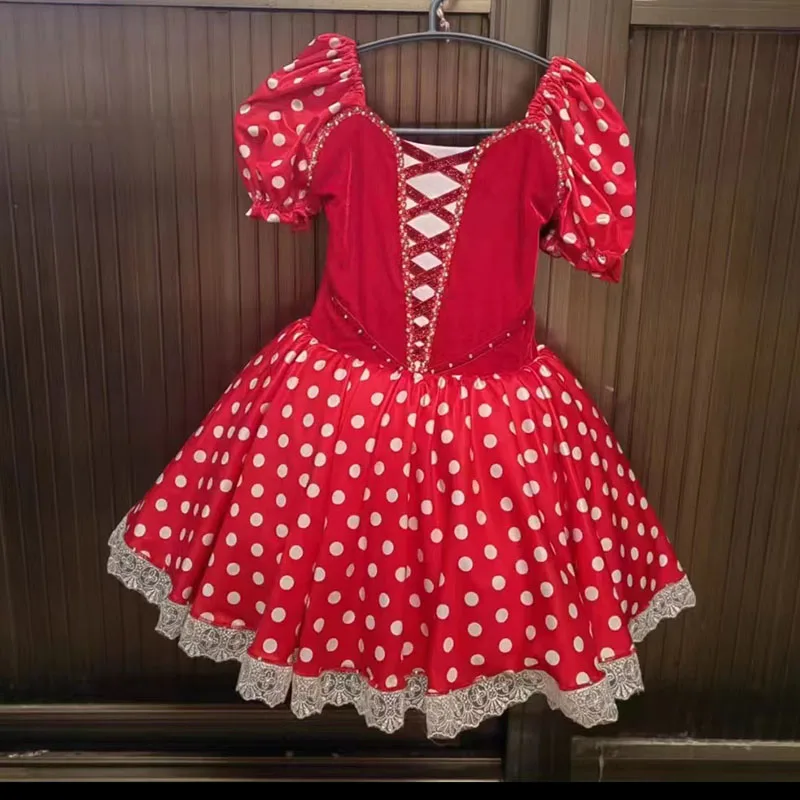 Girls Chipollino Ballet Dress Red White Balet Tutu Dress Variation,Cipollino Ballerina Ballet Tutu Costumes Custom Made
Girls Chipollino Ballet Dress Red White Balet Tutu Dress Variation,Cipollino Ballerina Ballet Tutu Costumes Custom Made