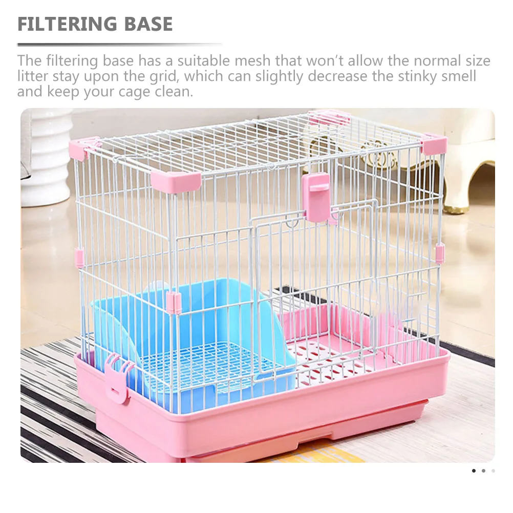 Plastic Bunny Potty Anti-Leak Small Pet Toilet Rabbit Training Litter Box Guinea Pig Hamster Chinchilla Cage Supply Clean Odor
Plastic Bunny Potty Anti-Leak Small Pet Toilet Rabbit Training Litter Box Guinea Pig Hamster Chinchilla Cage Supply Clean Odor