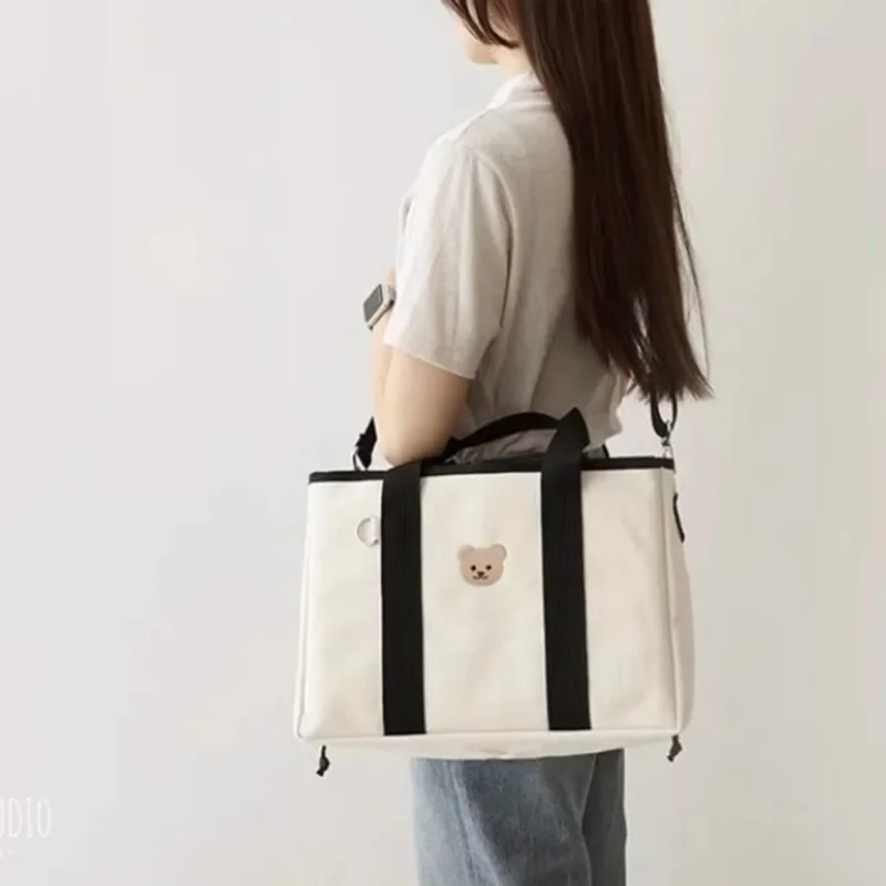 Korean Ins Mommy Bag Large Capacity Bear Handheld Hanging Bag New Lightweight Storage Mommy and Baby BagBaby Diaper Bag
Korean Ins Mommy Bag Large Capacity Bear Handheld Hanging Bag New Lightweight Storage Mommy and Baby BagBaby Diaper Bag