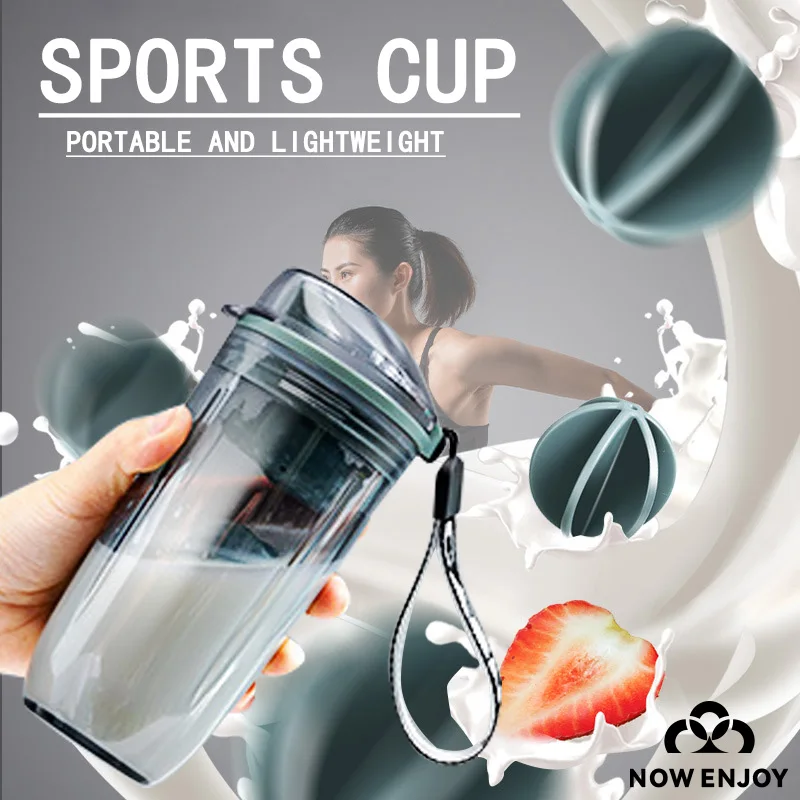 NOW ENJOY Hihg-Q 400ml Sports Water Bottle Leak Proof Colorful Plastic Cup Drinking for Outdoor Travel Portable Gym Fitness Jugs
NOW ENJOY Hihg-Q 400ml Sports Water Bottle Leak Proof Colorful Plastic Cup Drinking for Outdoor Travel Portable Gym Fitness Jugs