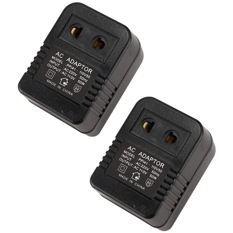 A64K 2PCS Step Down Transformer Travel Adapter AC220 V To 110V Voltage Converter Voltage Converter Regulator EU Plug
A64K 2PCS Step Down Transformer Travel Adapter AC220 V To 110V Voltage Converter Voltage Converter Regulator EU Plug