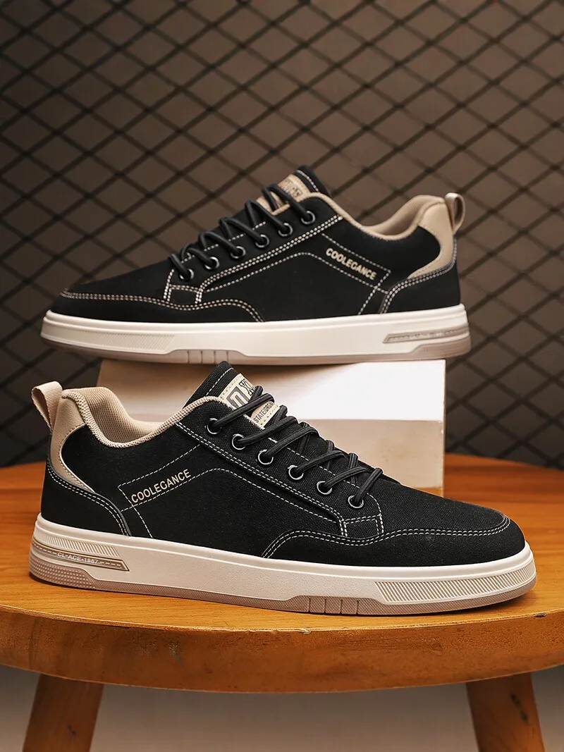 Men's Canvas Shoes 2026 New Summer Anti-slip Sports Casual Black Versatile Work Shoes Trendy Shoes for Office And Work
Men's Canvas Shoes 2026 New Summer Anti-slip Sports Casual Black Versatile Work Shoes Trendy Shoes for Office And Work