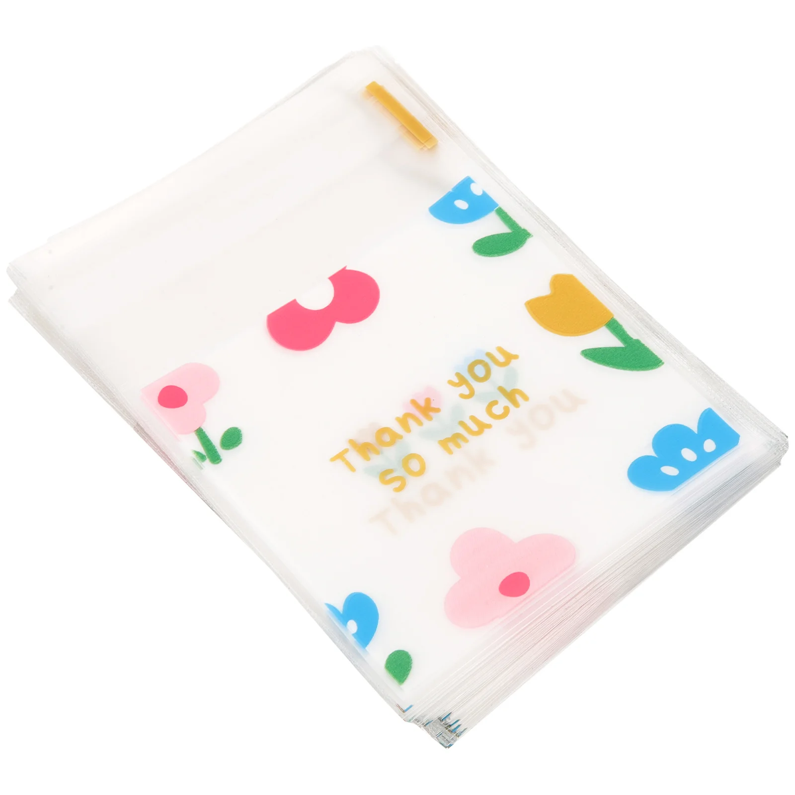 100 Pcs Thank Biscuit Self-adhesive Bag Goody Bags Sealing for Cookie Candy Plastic Snack Pouches
100 Pcs Thank Biscuit Self-adhesive Bag Goody Bags Sealing for Cookie Candy Plastic Snack Pouches