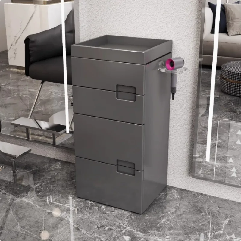 Nordic High-end Barbershop Salon Trolley Modern Beauty Salon Tool Storage Cabinet Hairstylist-specific Salon Furniture FYST
Nordic High-end Barbershop Salon Trolley Modern Beauty Salon Tool Storage Cabinet Hairstylist-specific Salon Furniture FYST
