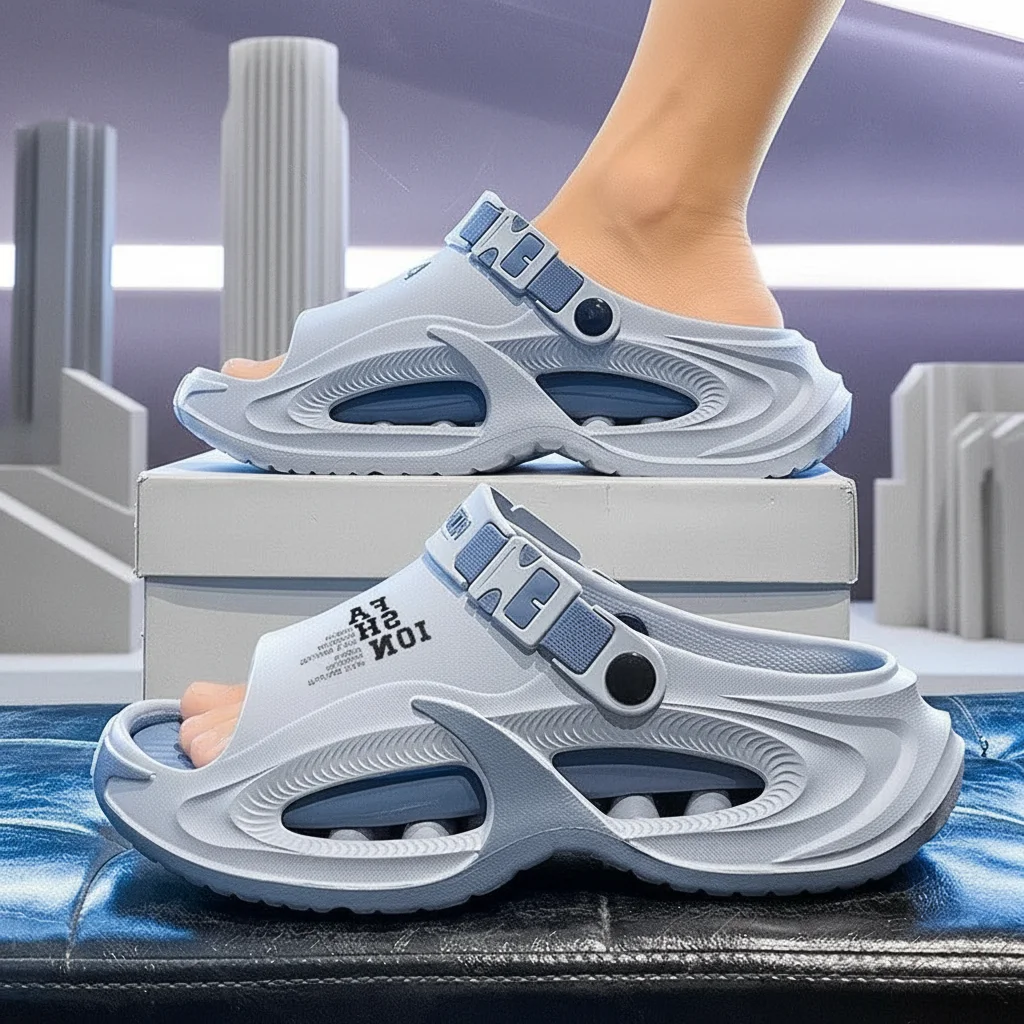 Men's Summer 2 in 1 Outdoor Thick Sole Waterproof Non Slip Driving Sandals Comfort Lightweight Breathable Luxury Casual
Men's Summer 2 in 1 Outdoor Thick Sole Waterproof Non Slip Driving Sandals Comfort Lightweight Breathable Luxury Casual