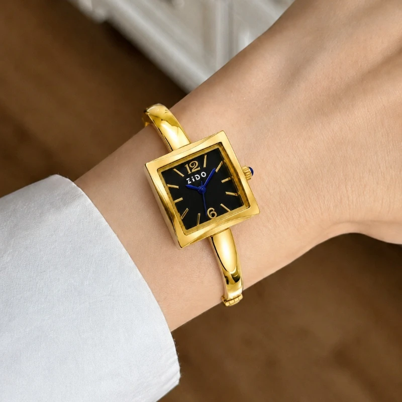 Fashion Brand Women's Bangle Watch Minimalist Square Dial Gold Cuff Quartz Wristwatch Elegant Ladies Watch for Daily Wear Montre
Fashion Brand Women's Bangle Watch Minimalist Square Dial Gold Cuff Quartz Wristwatch Elegant Ladies Watch for Daily Wear Montre