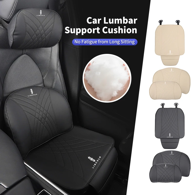 Car Seat Headrest Lumbar Support Neck Pillow Cushion Backrest For Lincoln MKZ MKX Aviator Navigator Continental Corsair MKC MKT
Car Seat Headrest Lumbar Support Neck Pillow Cushion Backrest For Lincoln MKZ MKX Aviator Navigator Continental Corsair MKC MKT