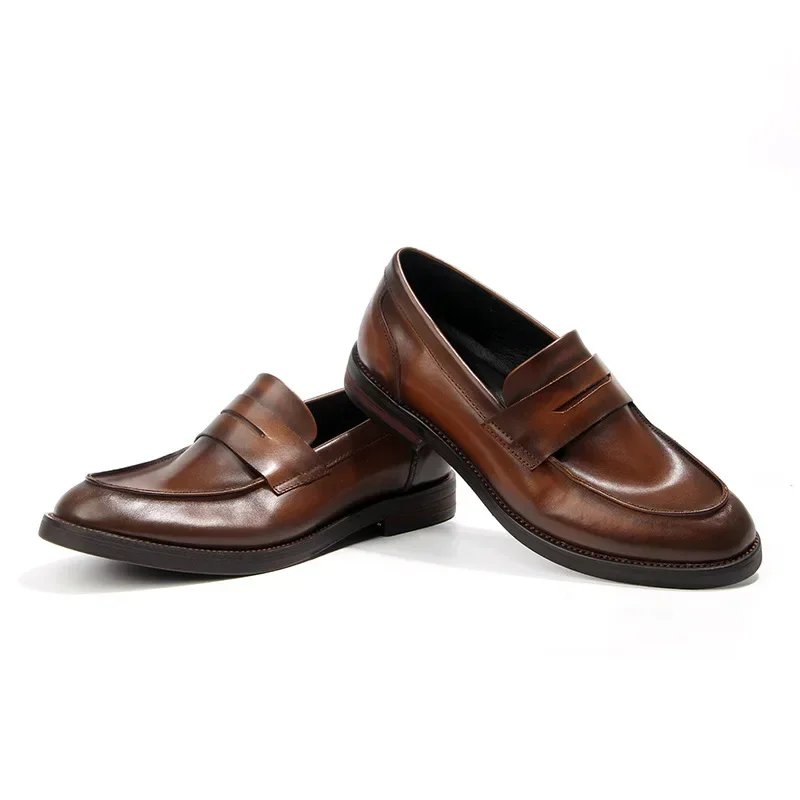 Luxury Brand Men Loafers Genuine Leather Men's Dress Shoes Vintage Fashion Men Business Formal Leather Shoes Soft Moccasins
Luxury Brand Men Loafers Genuine Leather Men's Dress Shoes Vintage Fashion Men Business Formal Leather Shoes Soft Moccasins