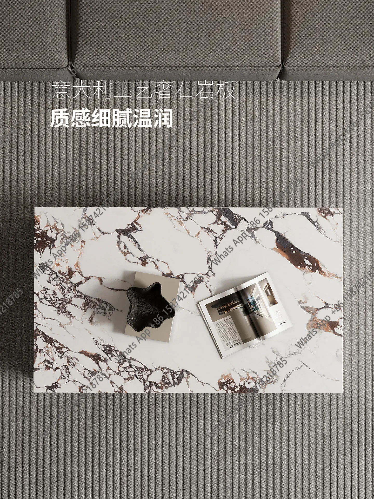 O New Coffee Table Living Room Italian High-end Sense Wabi Sandy Wind Rectangular Luxury Stone Creative High-end Coffee Table
O New Coffee Table Living Room Italian High-end Sense Wabi Sandy Wind Rectangular Luxury Stone Creative High-end Coffee Table
