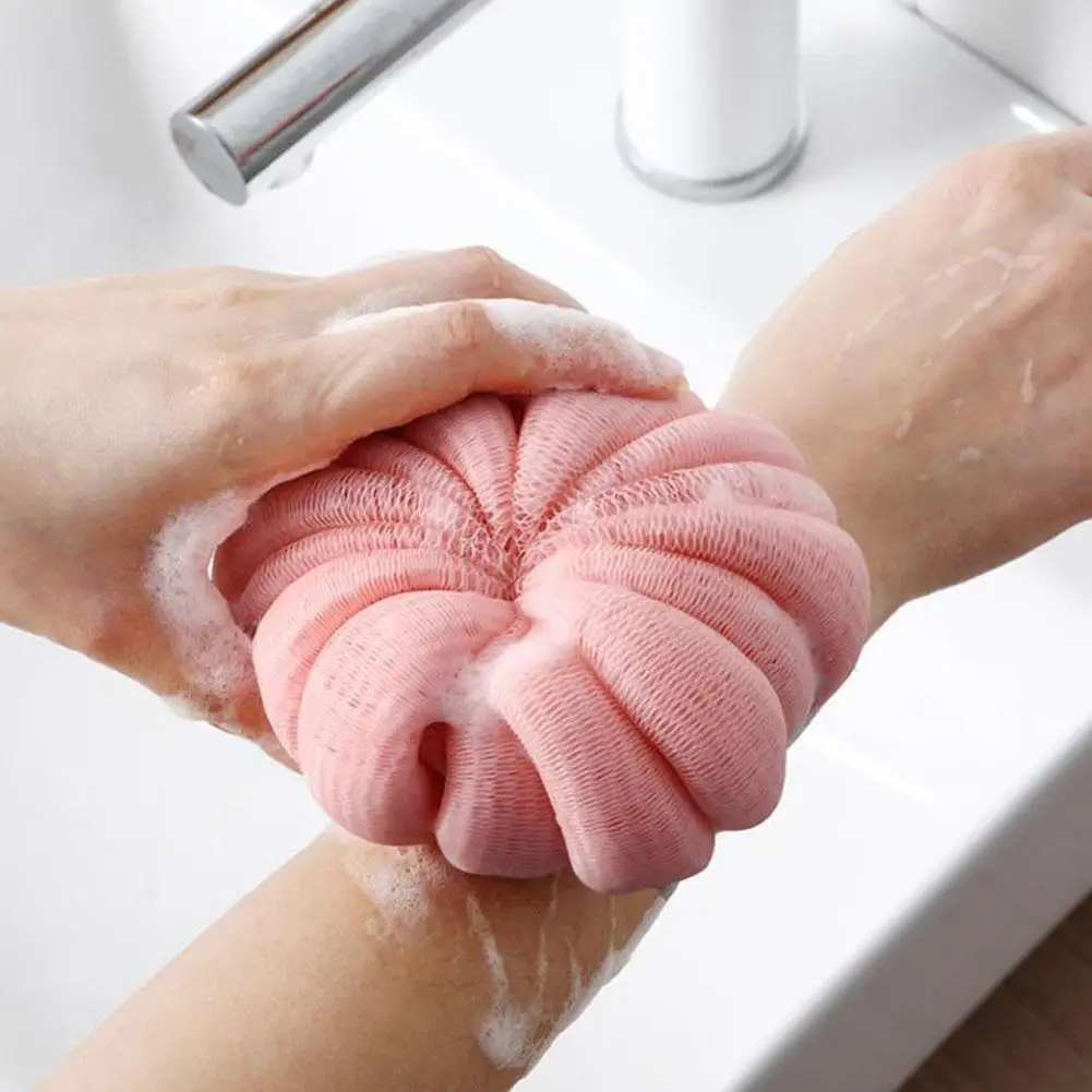 Bath Bubble Ball Exfoliating Scrubber Soft Shower Mesh Foaming Sponge Body Skin Cleaner Cleaning Tools Pumpkin Shape Bath Ball
Bath Bubble Ball Exfoliating Scrubber Soft Shower Mesh Foaming Sponge Body Skin Cleaner Cleaning Tools Pumpkin Shape Bath Ball
