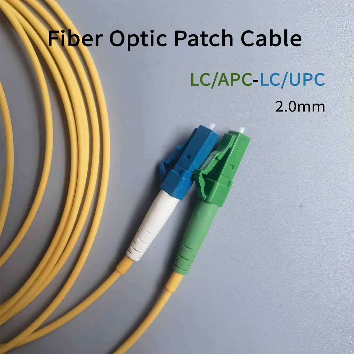 Cable Fibra Optica Indoor FTTH Single Mode LC/APC To LC/UPC Communication Optical Fiber Diameter 2mm 3M/14M Optical Patch Cable
Cable Fibra Optica Indoor FTTH Single Mode LC/APC To LC/UPC Communication Optical Fiber Diameter 2mm 3M/14M Optical Patch Cable