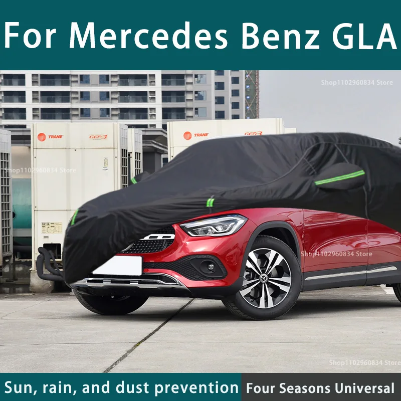 For Mercedes Benz gla 210T Full Car Covers Outdoor Sun Protection Dust Rain Snow Protective Anti-hail Car Cover Auto Black Cover
For Mercedes Benz gla 210T Full Car Covers Outdoor Sun Protection Dust Rain Snow Protective Anti-hail Car Cover Auto Black Cover