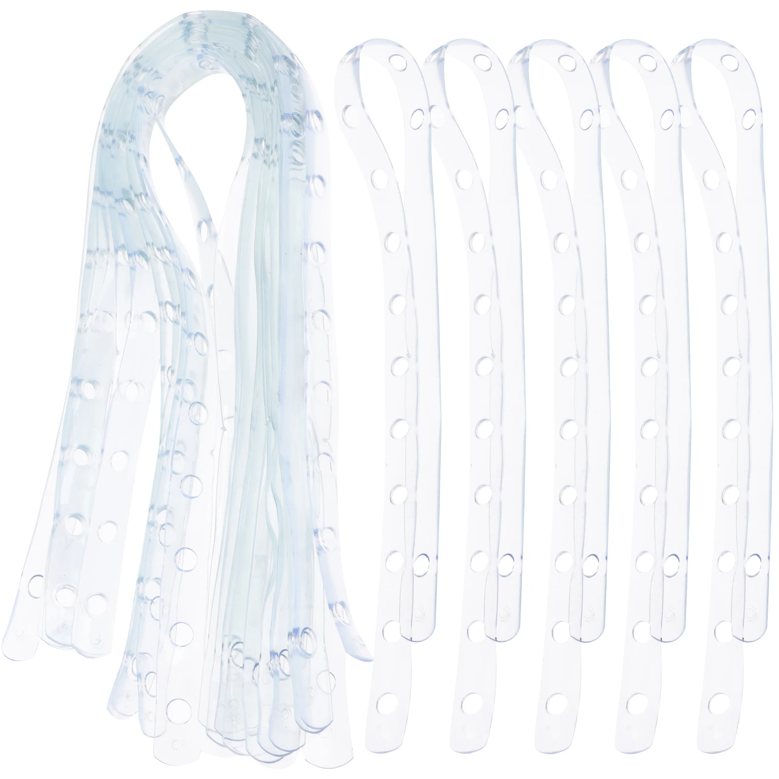 20 Pcs Connection Strip Plastic Non Slip Closet Organizer Clothes Display Clothes Display Strips Home Store Use
20 Pcs Connection Strip Plastic Non Slip Closet Organizer Clothes Display Clothes Display Strips Home Store Use