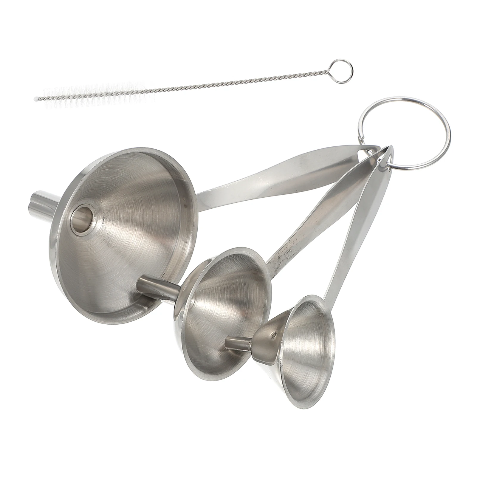 3Pcs Premium Stainless Steel Funnel Kit Multipurpose Liquid Transfer Tool For Bottles Jars Containers Kitchen Accessories
3Pcs Premium Stainless Steel Funnel Kit Multipurpose Liquid Transfer Tool For Bottles Jars Containers Kitchen Accessories