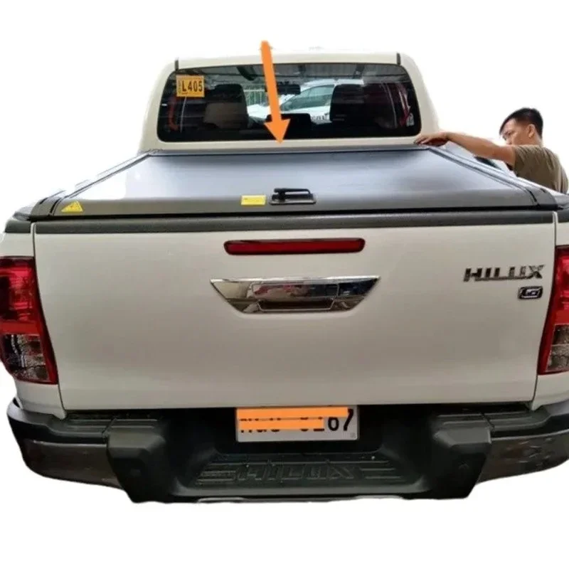 truck bed pickup roller shutter lid electric retractable tonneau cover for hilux rocco revo vigo gun125 hiace conquest 
truck bed pickup roller shutter lid electric retractable tonneau cover for hilux rocco revo vigo gun125 hiace conquest
