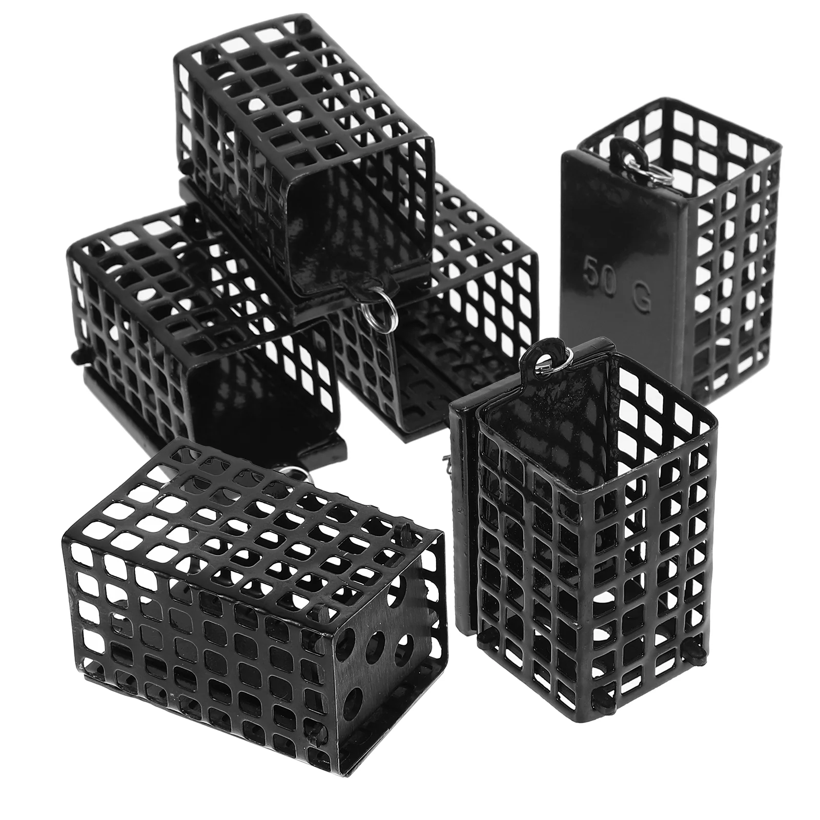 6 Pcs Square Fishing Bait Iron Cage Thrower Gear Feeder Device Tool Holder Tackles
6 Pcs Square Fishing Bait Iron Cage Thrower Gear Feeder Device Tool Holder Tackles