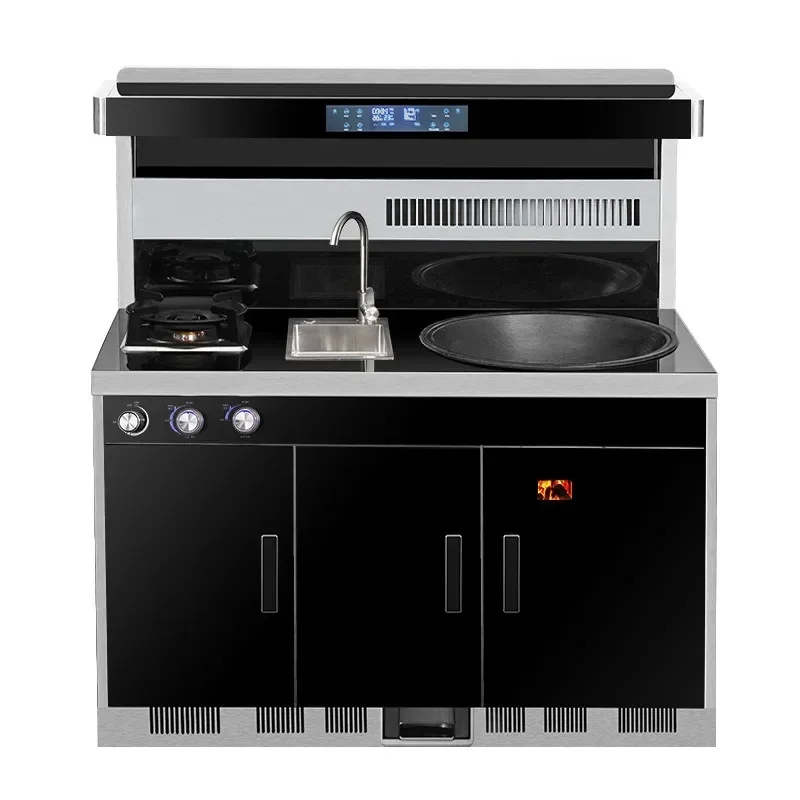 Firewood integrated stove, ga stove with sink range hood integrated firewood stove multi-purpose
Firewood integrated stove, ga stove with sink range hood integrated firewood stove multi-purpose