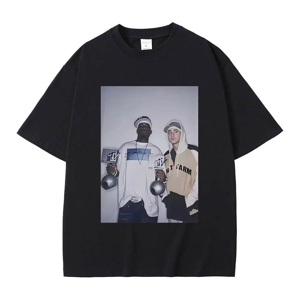 Young 50 Cent & Eminem Graphic T-shirts Male Vintage Casual Short Sleeve Men Women Fashion Hip Hop Oversized Tshirt Streetwear
Young 50 Cent & Eminem Graphic T-shirts Male Vintage Casual Short Sleeve Men Women Fashion Hip Hop Oversized Tshirt Streetwear