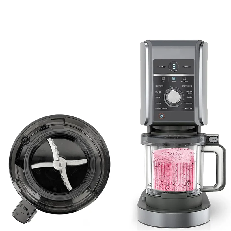 ABYN-2X Blade Replacement Accessories For Ninja Creami Deluxe NC501 Series Ice Cream Makers, For Ninja Creami
ABYN-2X Blade Replacement Accessories For Ninja Creami Deluxe NC501 Series Ice Cream Makers, For Ninja Creami