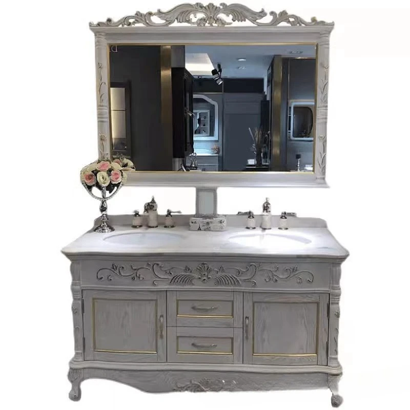 Bathroom Oak Bathroom Cabinet Combination Solid Wood Hand Washbasin Cabinet Floor to Floor Toilet
Bathroom Oak Bathroom Cabinet Combination Solid Wood Hand Washbasin Cabinet Floor to Floor Toilet