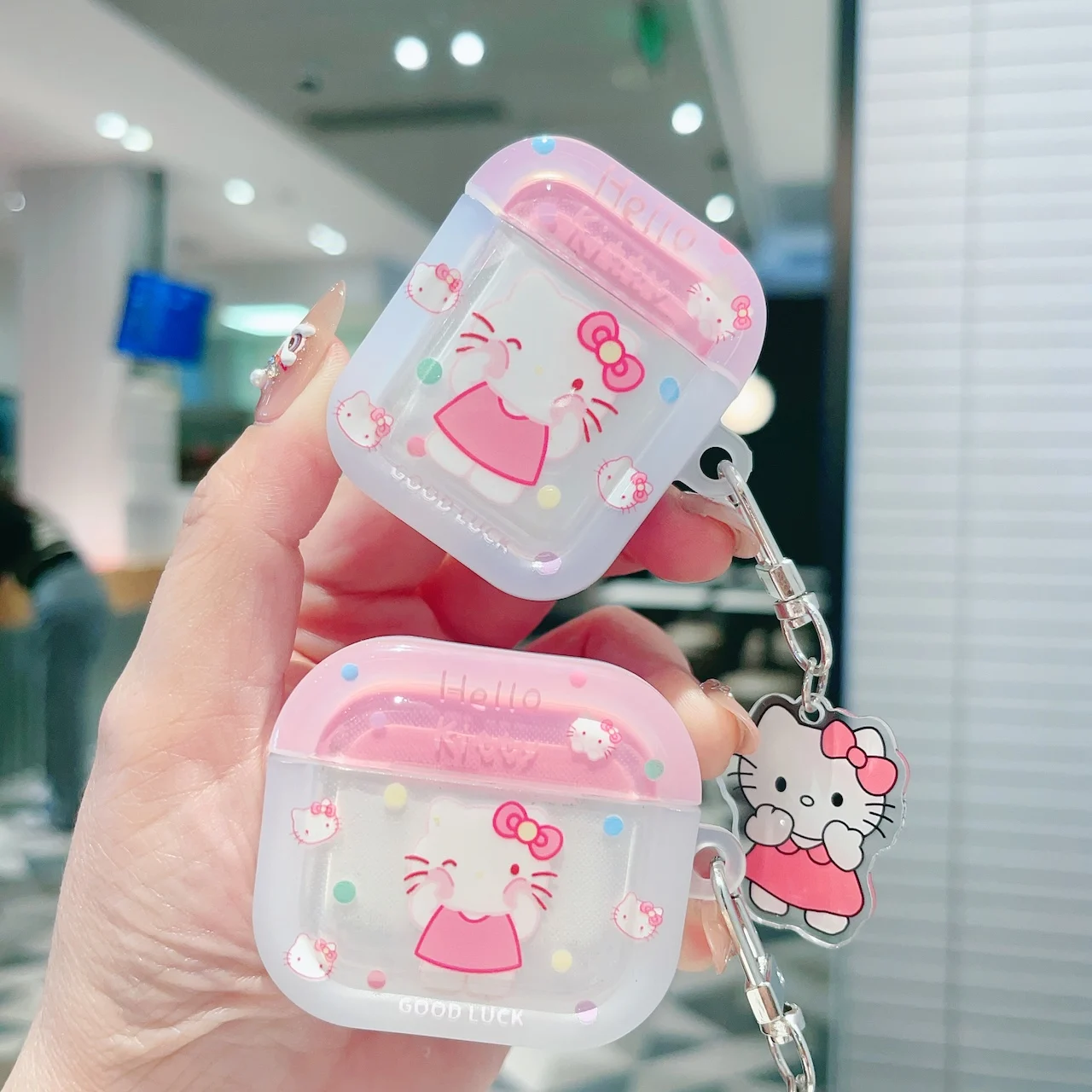New Sanrio Hello Kitty Kawaii Cartoon Transparent Earphone Case For Airpods 4,1,2,3,Pro,Pro2 Plastic Drop Proof Headphone Cover
New Sanrio Hello Kitty Kawaii Cartoon Transparent Earphone Case For Airpods 4,1,2,3,Pro,Pro2 Plastic Drop Proof Headphone Cover