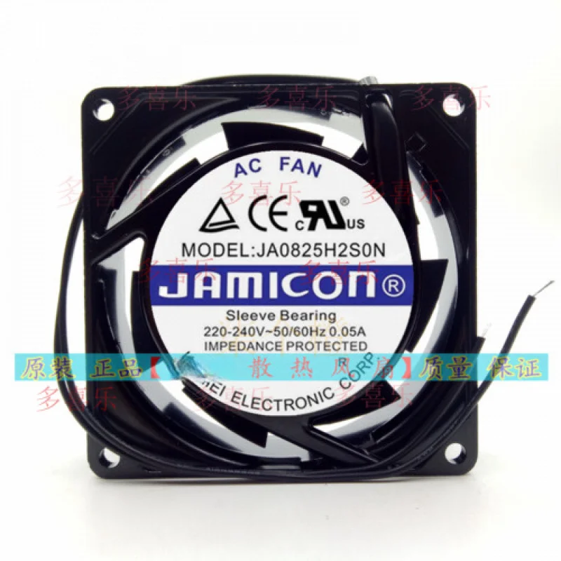 ZMZM 1 pcs for JAMICON Fan JA0825H2S0N AC220-240V 0.05A 8025 8cm 2 wire Cooling fan
ZMZM 1 pcs for JAMICON Fan JA0825H2S0N AC220-240V 0.05A 8025 8cm 2 wire Cooling fan