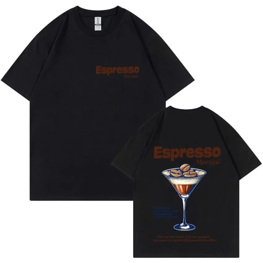 Men's Espresso Martini drinking pattern 100% pure cotton short-sleeved T-shirt, high-quality and fashionable clothing
Men's Espresso Martini drinking pattern 100% pure cotton short-sleeved T-shirt, high-quality and fashionable clothing