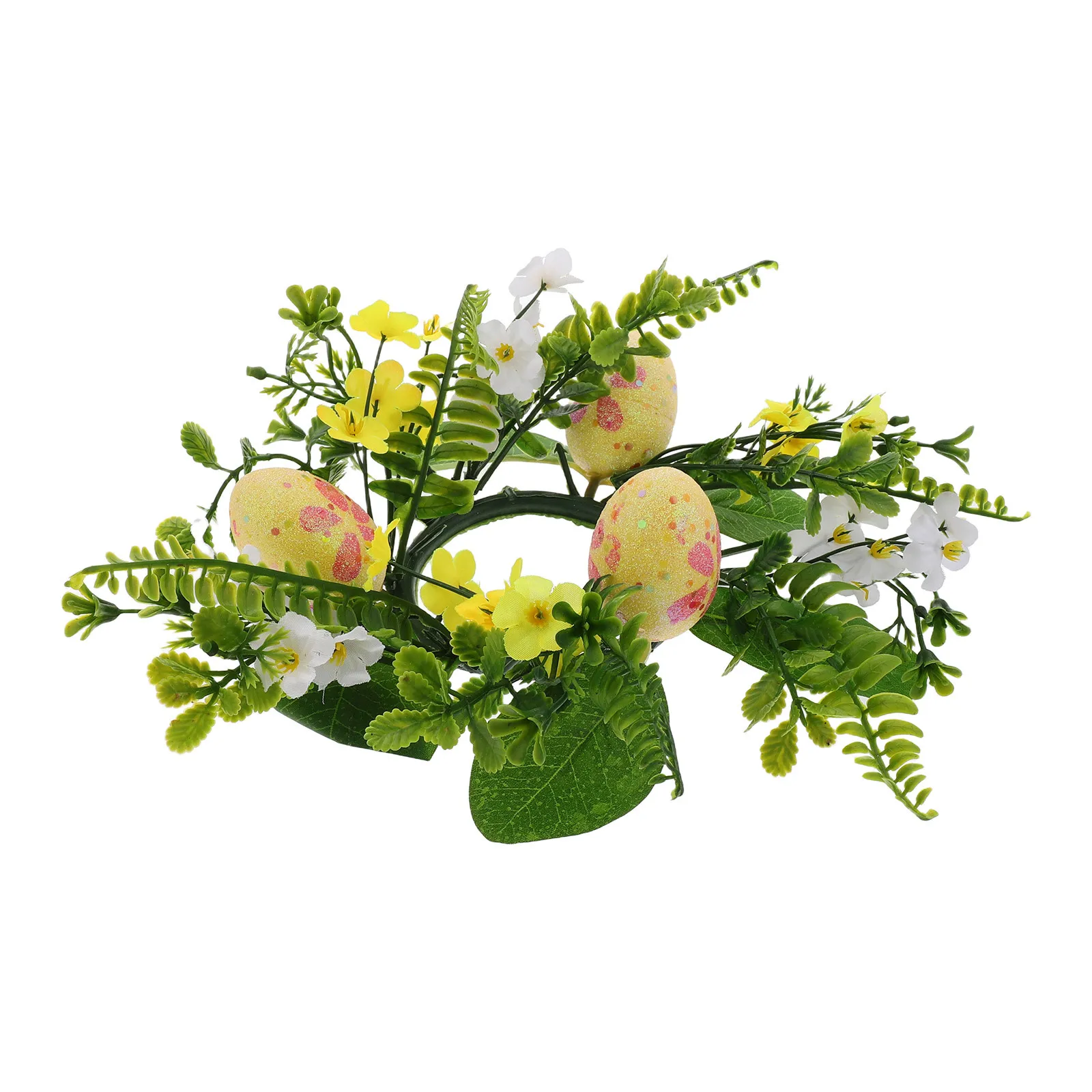 Plastic Egg Holder Wreath Easter Seasonal Table Centerpiece Colorful Spring Flower Decorative Ring
Plastic Egg Holder Wreath Easter Seasonal Table Centerpiece Colorful Spring Flower Decorative Ring
