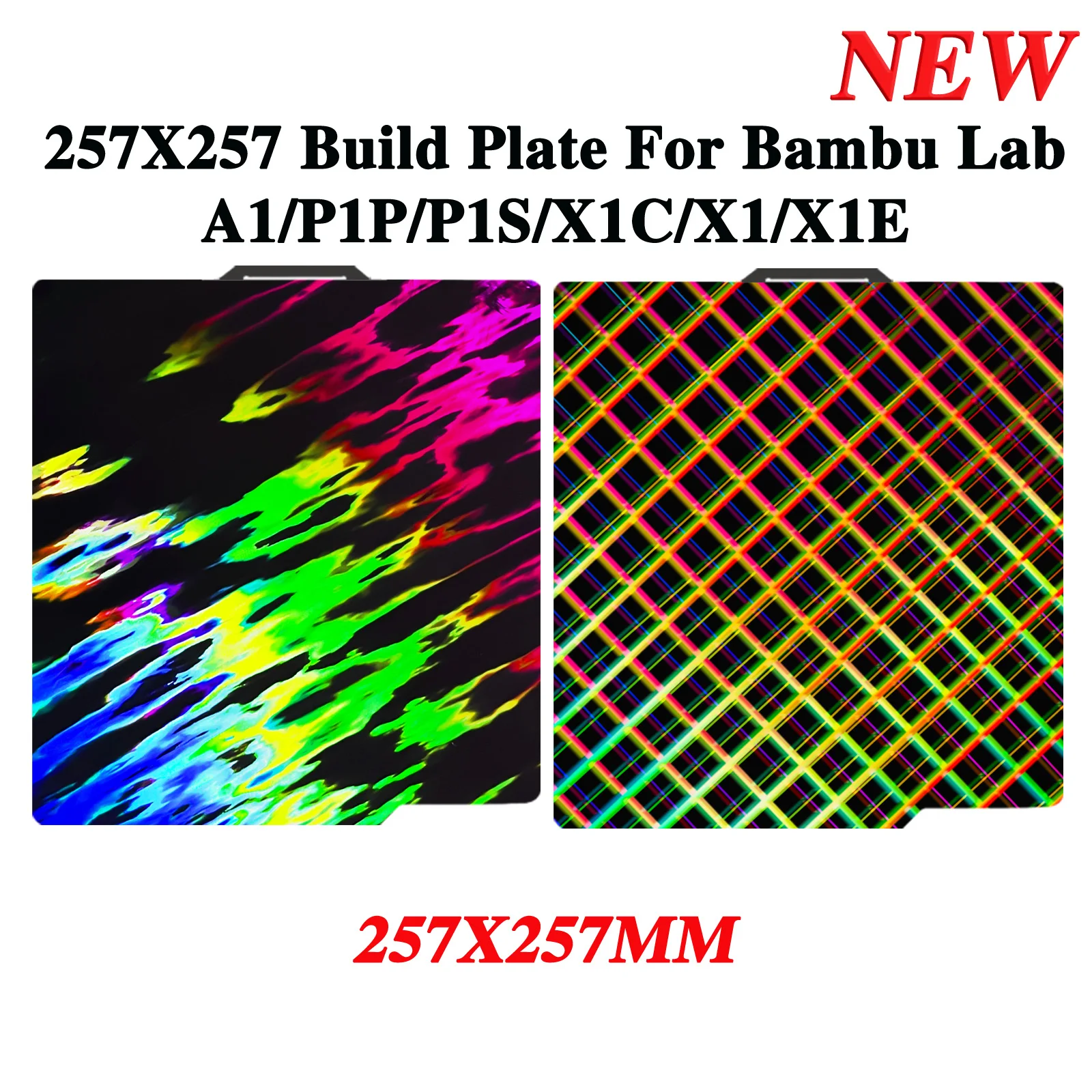 Для Bambulab Build Plate Smooth Bed 257x257 Для Bambu Lab A1 P1s P1s X1 X1c Двухсторонний пружинный стальной лист
Для Bambulab Build Plate Smooth Bed 257x257 Для Bambu Lab A1 P1s P1s X1 X1c Двухсторонний пружинный стальной лист