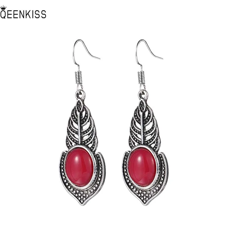 QEENKISS EG6267 Jewelry Wholesale Fashion Woman Girl Birthday Wedding Gift Retro Leaf Water Drop Antique Silver Drop Earrings
QEENKISS EG6267 Jewelry Wholesale Fashion Woman Girl Birthday Wedding Gift Retro Leaf Water Drop Antique Silver Drop Earrings