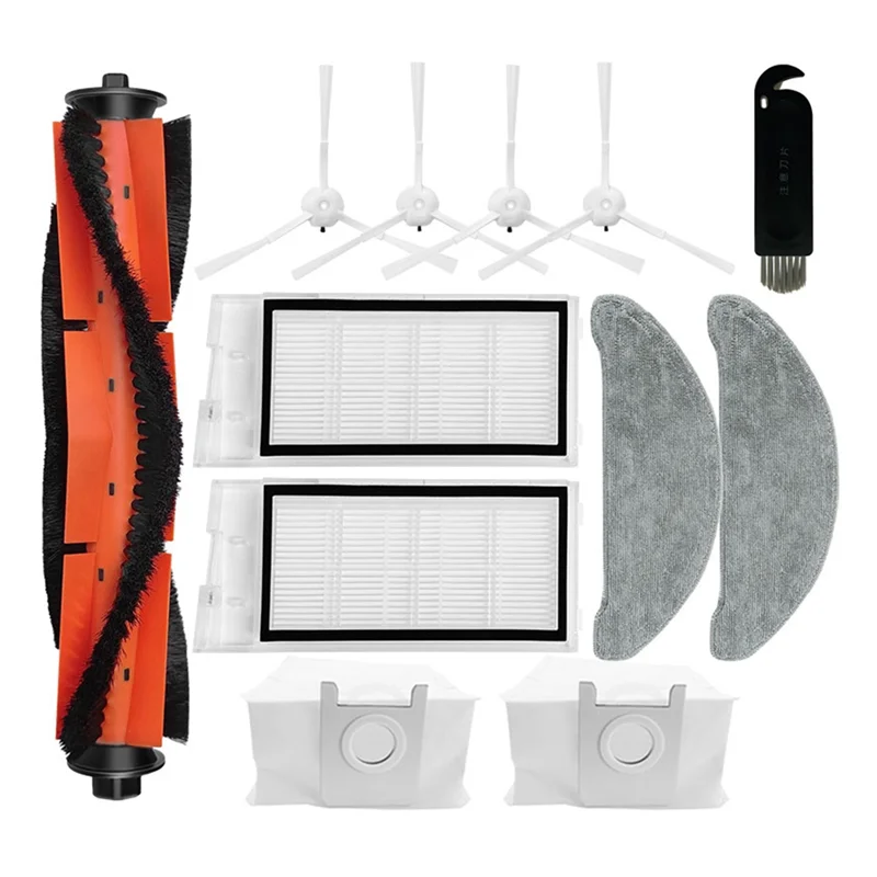 A47T For Roidmi Eve Plus SDJ01RM Robot Vacuum Cleaner Spare Parts Accessories Main Side Brush Hepa Filter Mop Cloth Dust Bag
A47T For Roidmi Eve Plus SDJ01RM Robot Vacuum Cleaner Spare Parts Accessories Main Side Brush Hepa Filter Mop Cloth Dust Bag