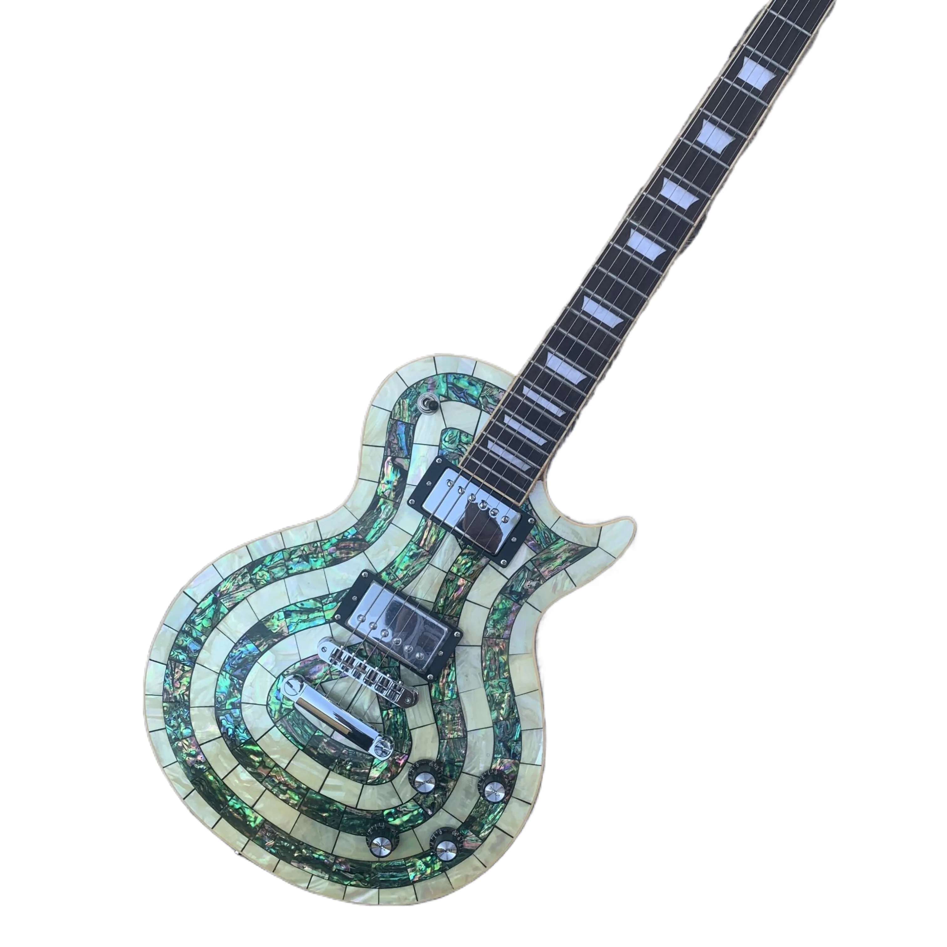 Custom Shop, Made in China,Custom High Quality Electric Guitar,Abalone Inlaid body,Gold Hardware lp guita
Custom Shop, Made in China,Custom High Quality Electric Guitar,Abalone Inlaid body,Gold Hardware lp guita