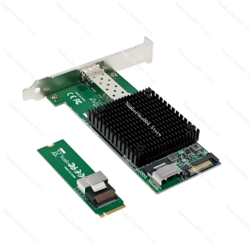 10G SFP+ Fiber Optic Industrial Computer Server Network Card JL82599EN ChipCard M.2 M X520-DA1
10G SFP+ Fiber Optic Industrial Computer Server Network Card JL82599EN ChipCard M.2 M X520-DA1