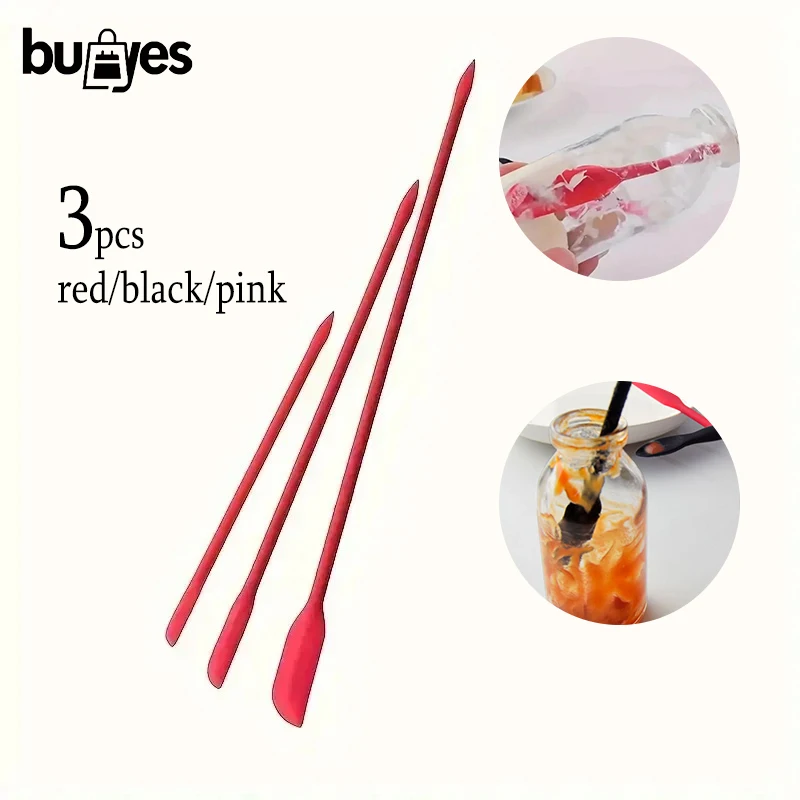 Buyyes Double Head Design 3 Piece Mini Silicone Spatula Set Heat Spoon Kitchen Accessories Creative Numerous Usage Scenarios
Buyyes Double Head Design 3 Piece Mini Silicone Spatula Set Heat Spoon Kitchen Accessories Creative Numerous Usage Scenarios