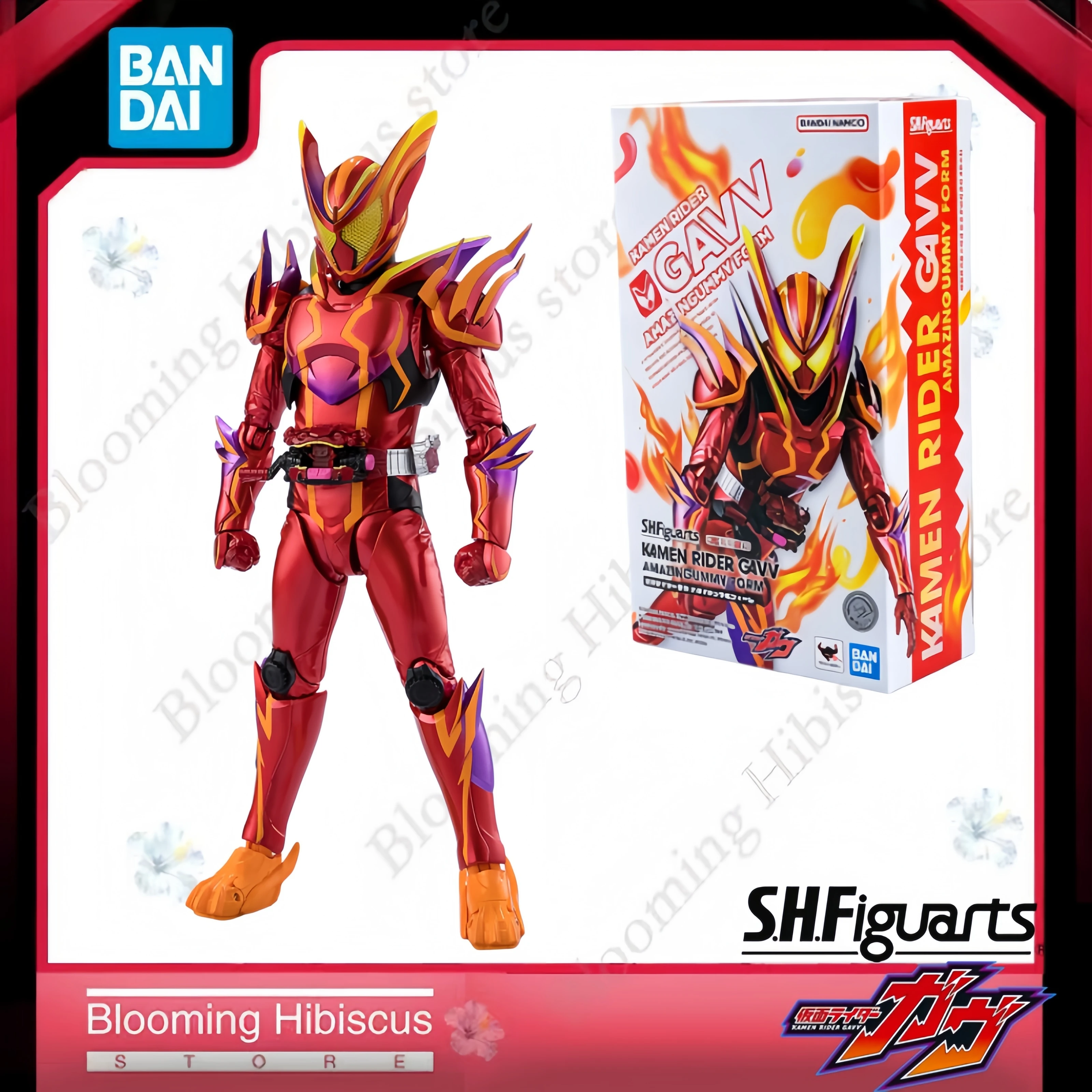 Authentic Bandai SHF Kamen Rider Gavv Amazingummy Form 15cm Action Figure Collectible Model Toy In Stock
Authentic Bandai SHF Kamen Rider Gavv Amazingummy Form 15cm Action Figure Collectible Model Toy In Stock