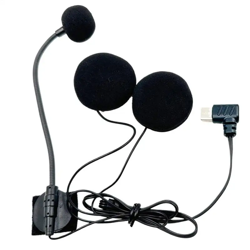 Motorcycle Headset Motorcycle Microphone Type-C Plug Waterproof High-definition Noise Reduction Headphones For Streaming Studio
Motorcycle Headset Motorcycle Microphone Type-C Plug Waterproof High-definition Noise Reduction Headphones For Streaming Studio