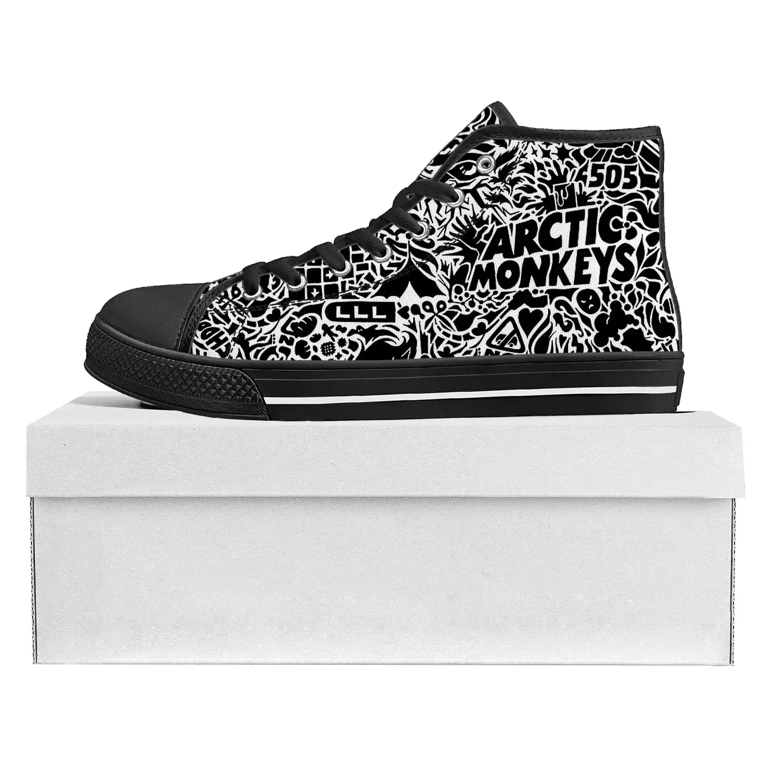 Arctic Monkeys Rock Band Pop High Top High Quality Sneakers Mens Womens Teenager Canvas Sneaker Casual Couple Shoes Custom Shoe
Arctic Monkeys Rock Band Pop High Top High Quality Sneakers Mens Womens Teenager Canvas Sneaker Casual Couple Shoes Custom Shoe