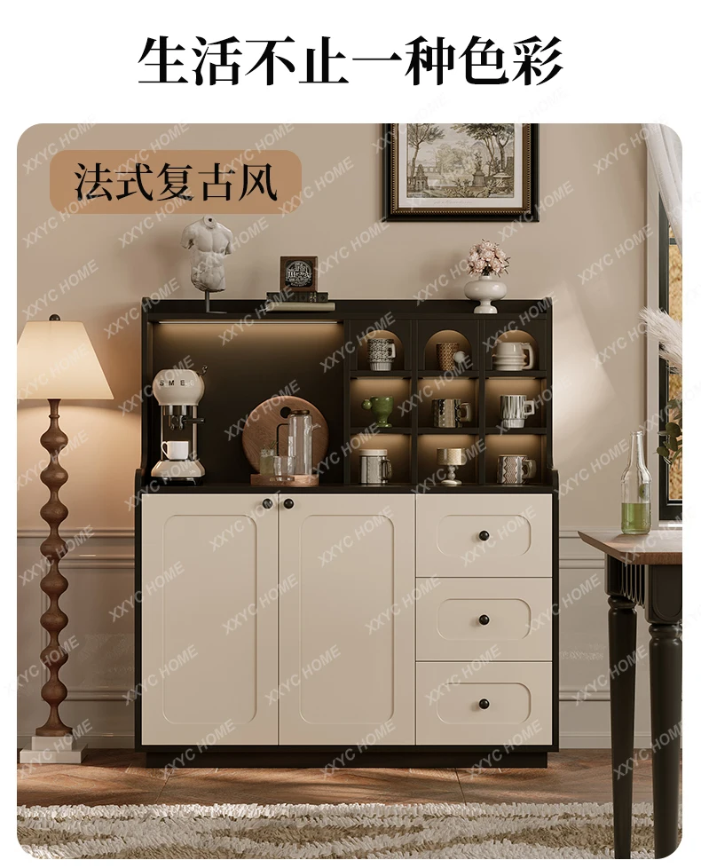 XZ Medieval style dining side cabinet household living room, kitchen storage cabinet living room, retro coffee cabinet
XZ Medieval style dining side cabinet household living room, kitchen storage cabinet living room, retro coffee cabinet