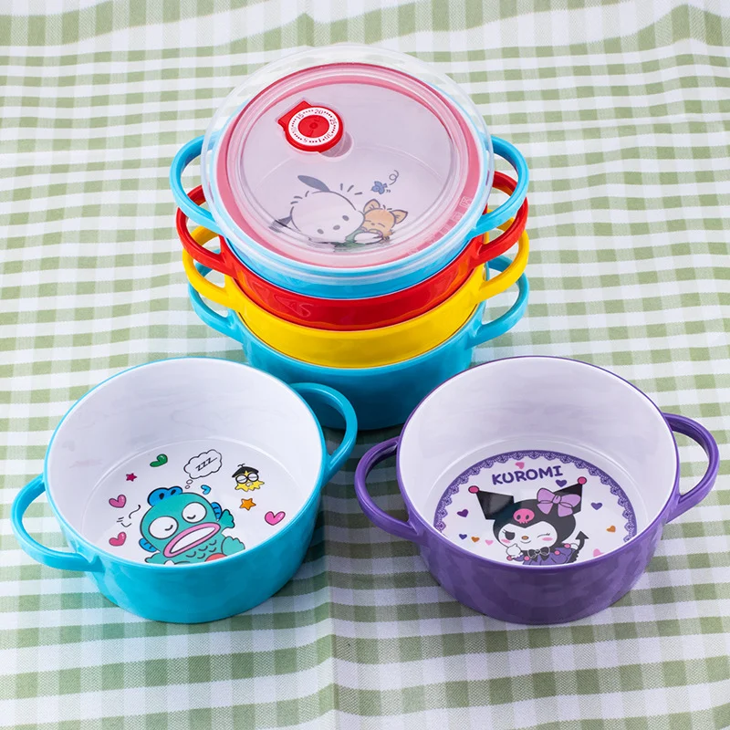 Cartoon Sanrio Double-handled Bowl Creative Hellokitty Head tableware Shockproof and heat-resistant Bowl gift
Cartoon Sanrio Double-handled Bowl Creative Hellokitty Head tableware Shockproof and heat-resistant Bowl gift