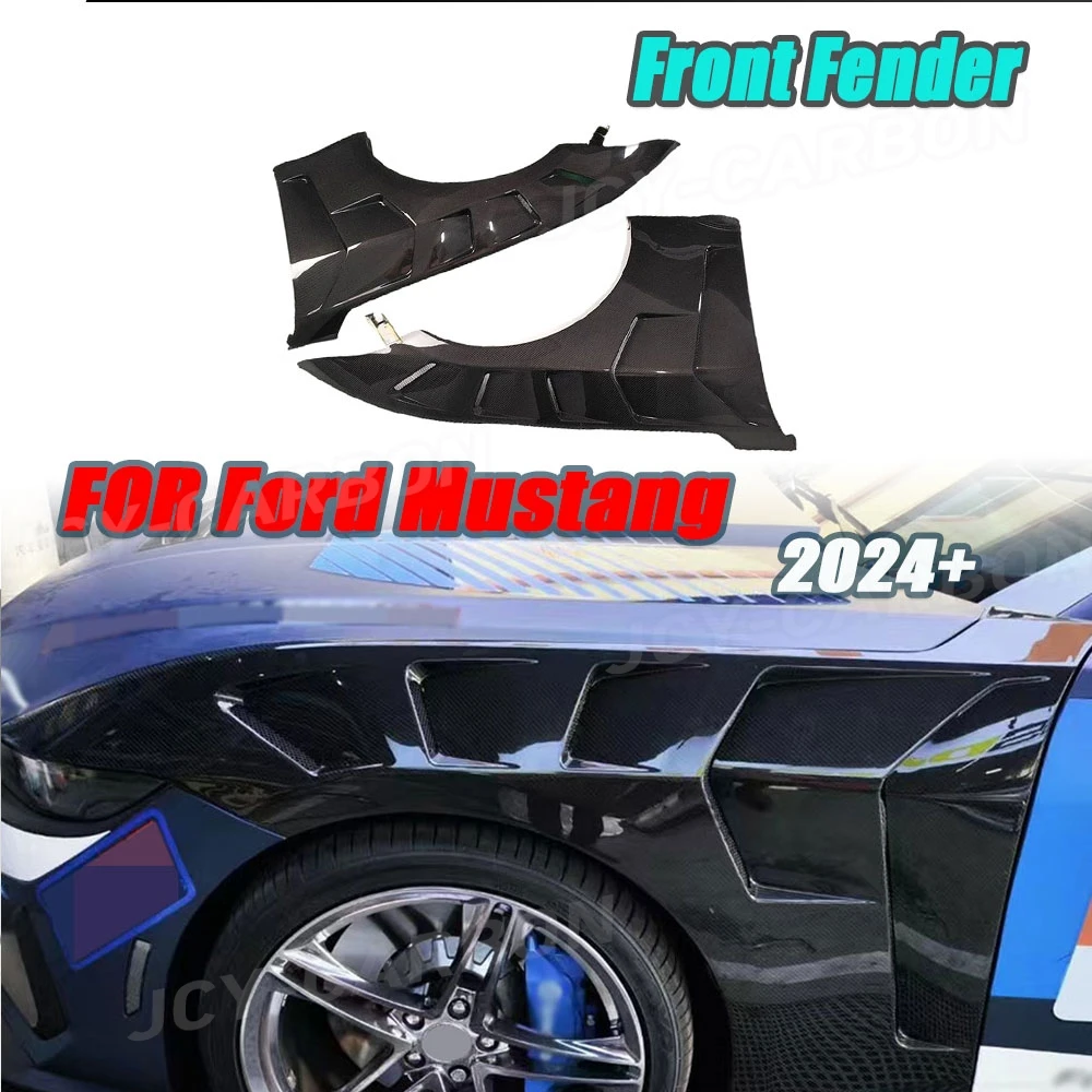 JCYECF 2 шт. для Ford Mustang 2024 + сухое углеродное волокно FRP, черное переднее боковое крыло, комплекты кузова, боковые крылья, Стайлинг автомобиля
JCYECF 2 шт. для Ford Mustang 2024 + сухое углеродное волокно FRP, черное переднее боковое крыло, комплекты кузова, боковые крылья, Стайлинг автомобиля