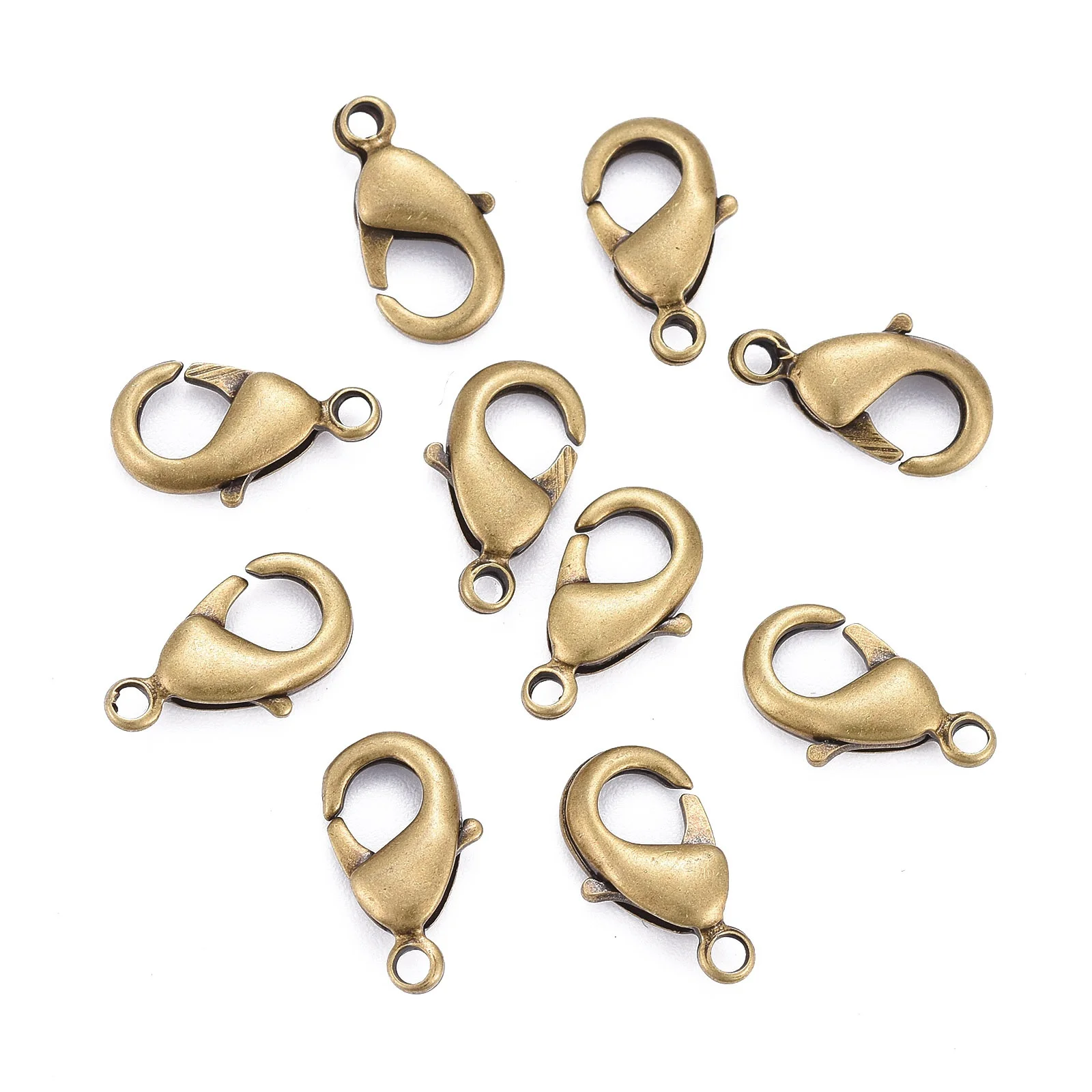 20pcs Antique Bronze Color Brass Lobster Claw Clasps Hook For Bracelet Necklace Chain Diy Jewelry Making Findings
20pcs Antique Bronze Color Brass Lobster Claw Clasps Hook For Bracelet Necklace Chain Diy Jewelry Making Findings
