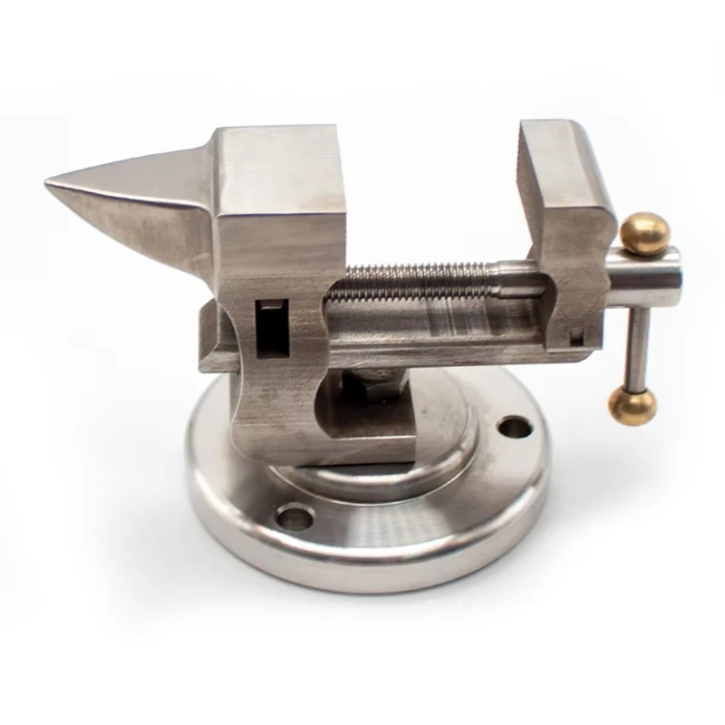 Mini 304 Stainless Steel Bench Pliers With Anvil 1 Inch Adjustable Desktop Clamp With Swivel Base Watch Repair Tool
Mini 304 Stainless Steel Bench Pliers With Anvil 1 Inch Adjustable Desktop Clamp With Swivel Base Watch Repair Tool