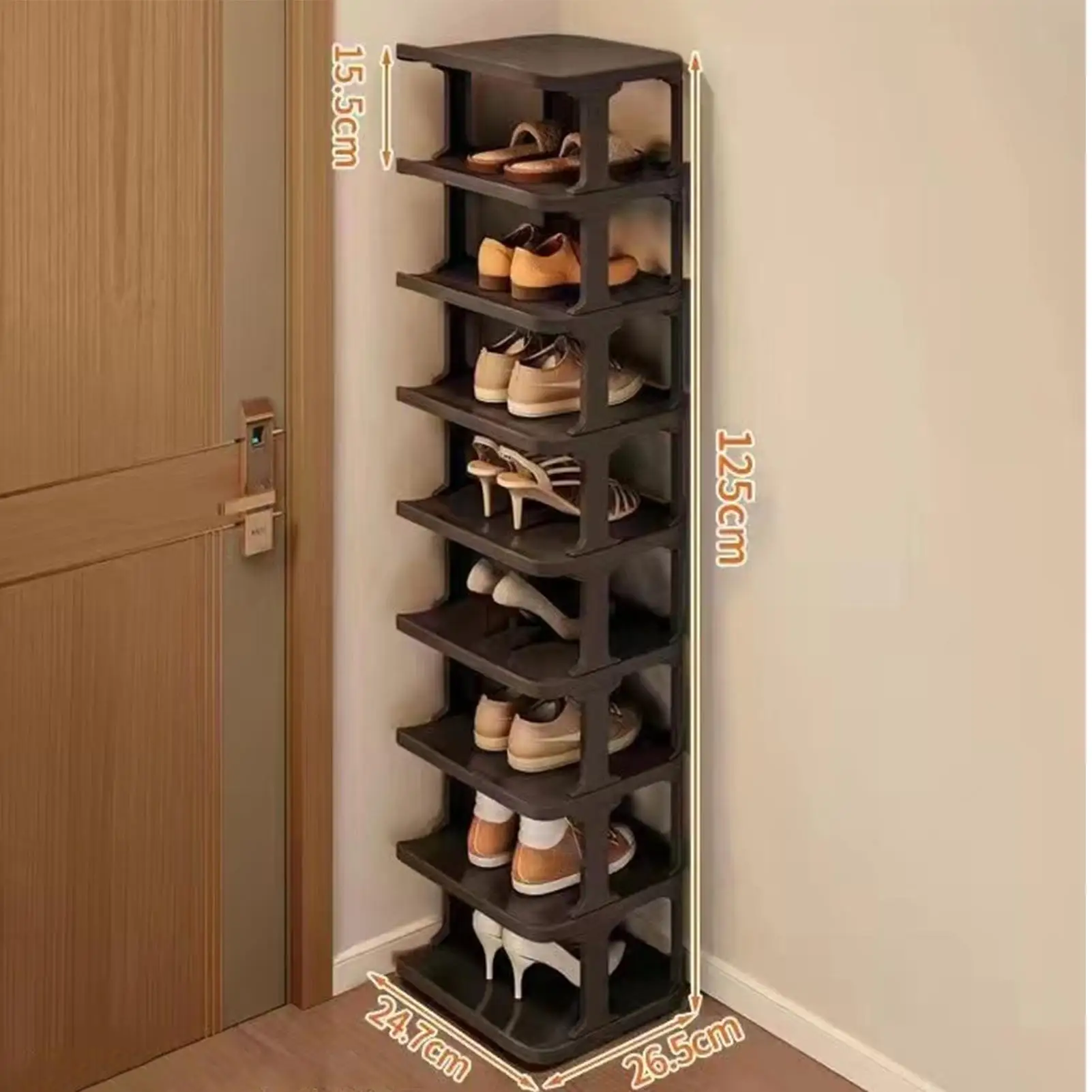 Многоярусная полка для обуви для прихожей, полка для обуви для дома, отдельно стоящий органайзер для тапочек, 9-уровневый держатель для кроссовок, полка для дверного проема
Многоярусная полка для обуви для прихожей, полка для обуви для дома, отдельно стоящий органайзер для тапочек, 9-уровневый держатель для кроссовок, полка для дверного проема