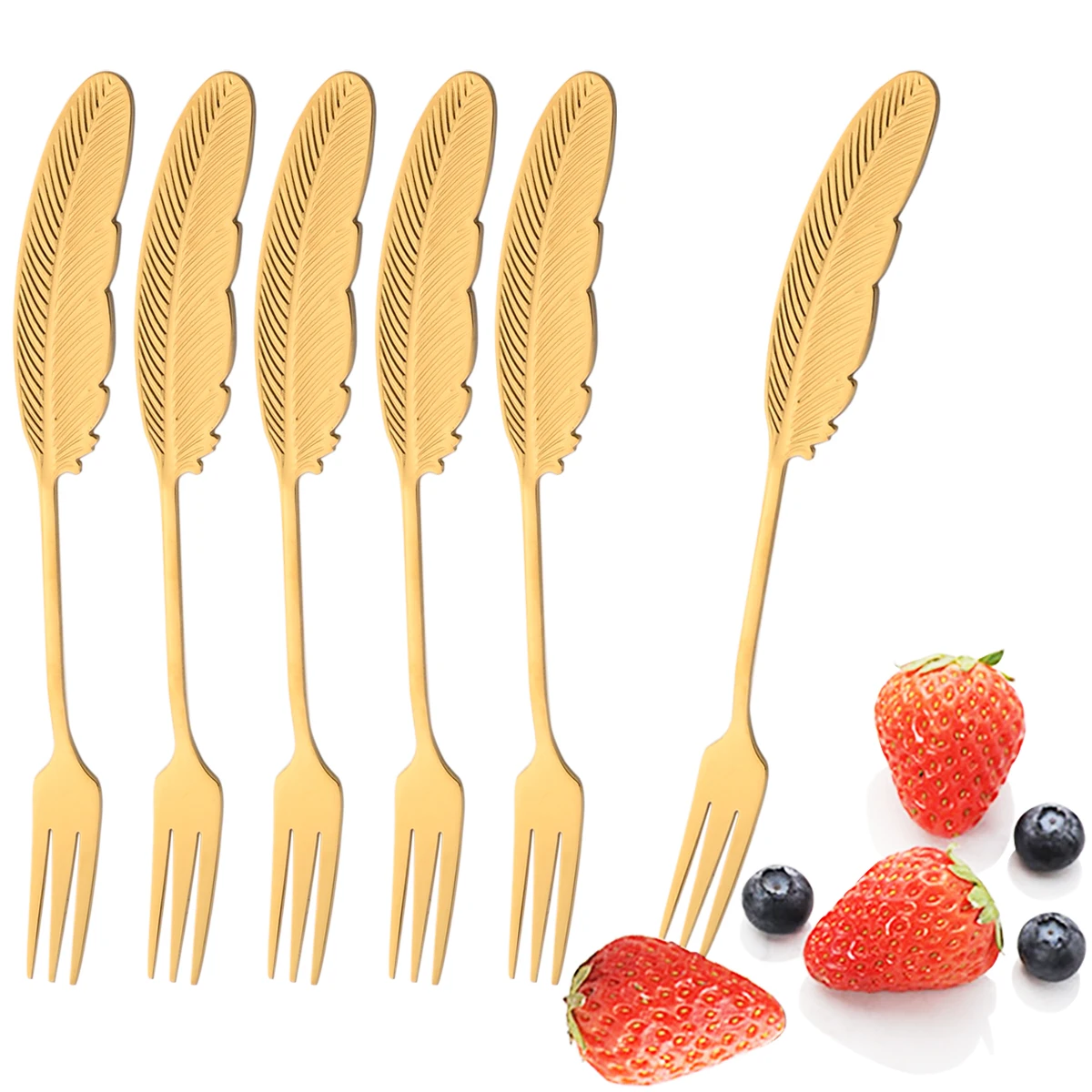 6Pcs Gold Fork Dinnerware Set Western 304 Stainless Steel Cutlery Party Dessert Fork Flatware Cake Fruit Bread Fork Tableware
6Pcs Gold Fork Dinnerware Set Western 304 Stainless Steel Cutlery Party Dessert Fork Flatware Cake Fruit Bread Fork Tableware