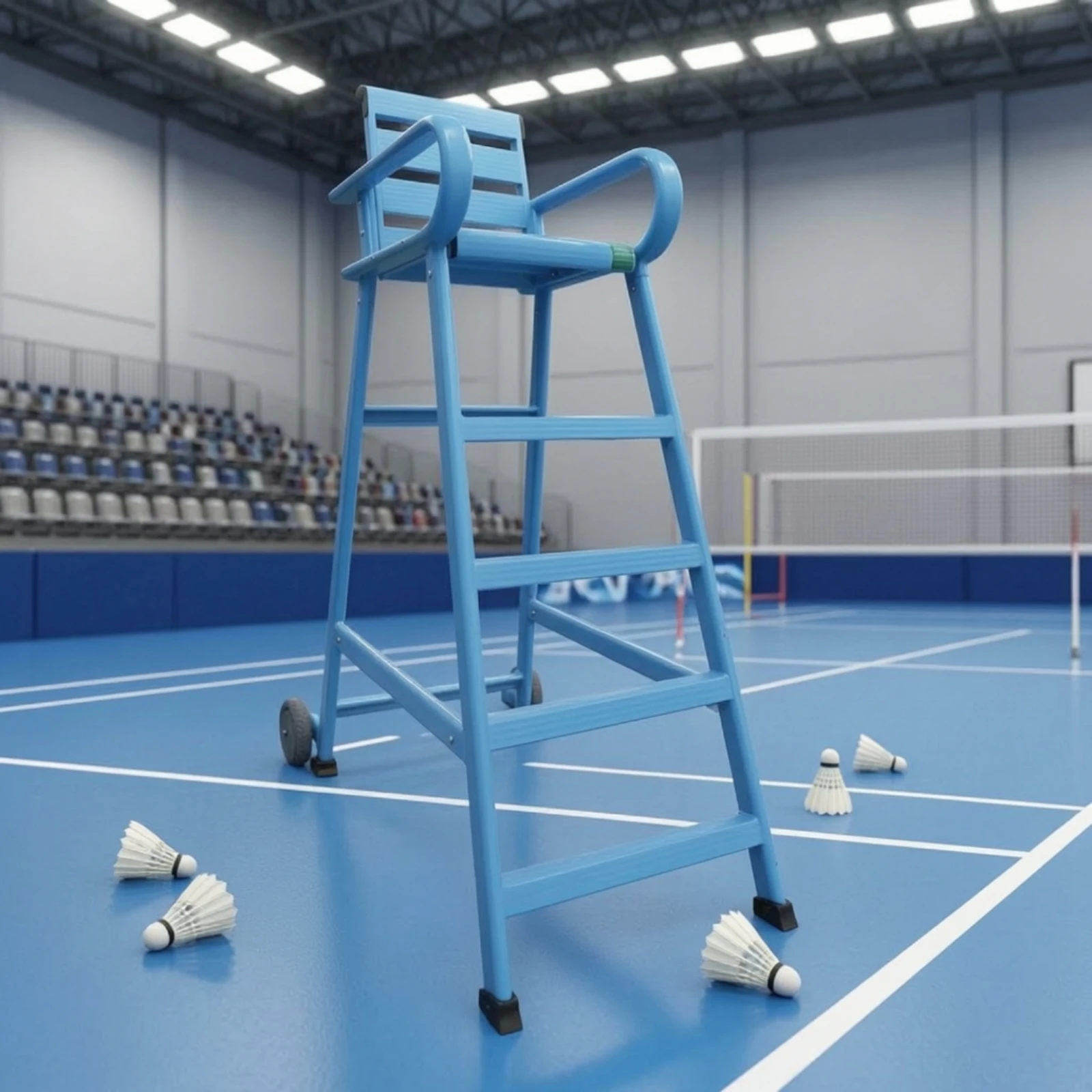 Badminton Referee Chair Stepped Umpire Chair with Wheels Stable Heavy-Duty for Referees, Sports Venues
Badminton Referee Chair Stepped Umpire Chair with Wheels Stable Heavy-Duty for Referees, Sports Venues