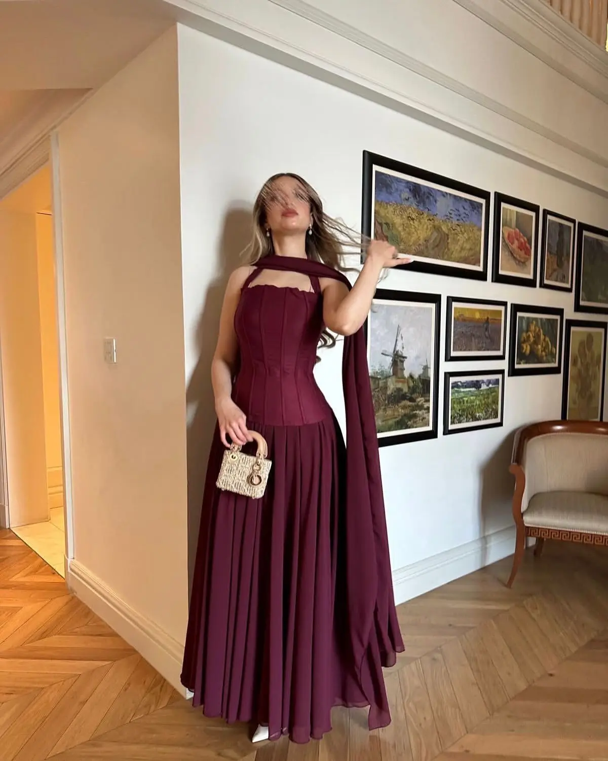 Customized Sexy Women's Sleeveless Prom Dresses Floor Length Formal Occasion Dress Temperament Evening Dresses
Customized Sexy Women's Sleeveless Prom Dresses Floor Length Formal Occasion Dress Temperament Evening Dresses